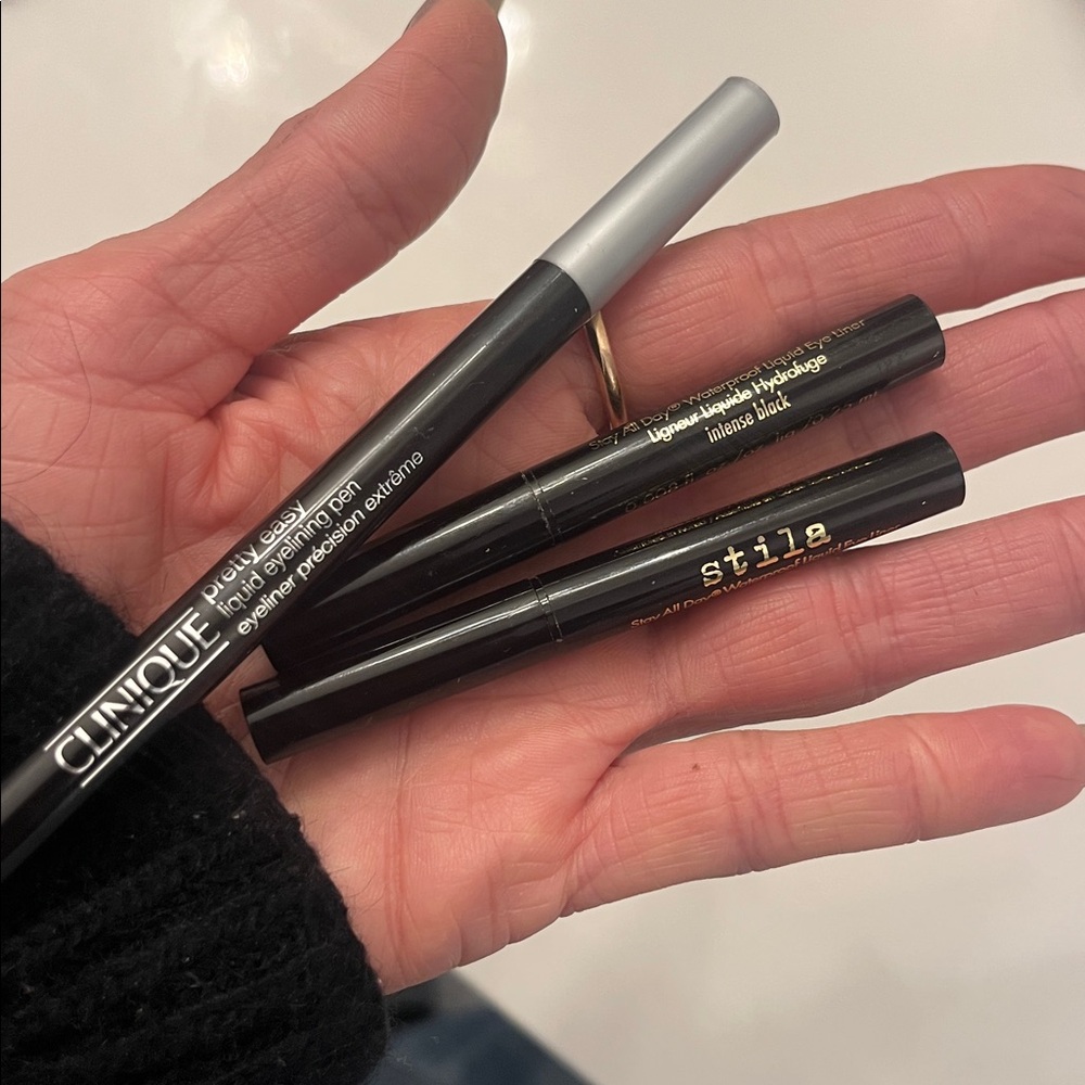 Liquid Clinique & Stila eyeliner lot